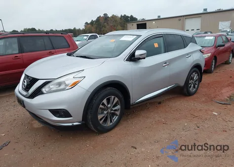 2017 Nissan Murano Sl z USA, uszkodzony, nr VIN 5N1AZ2MHXHN158541